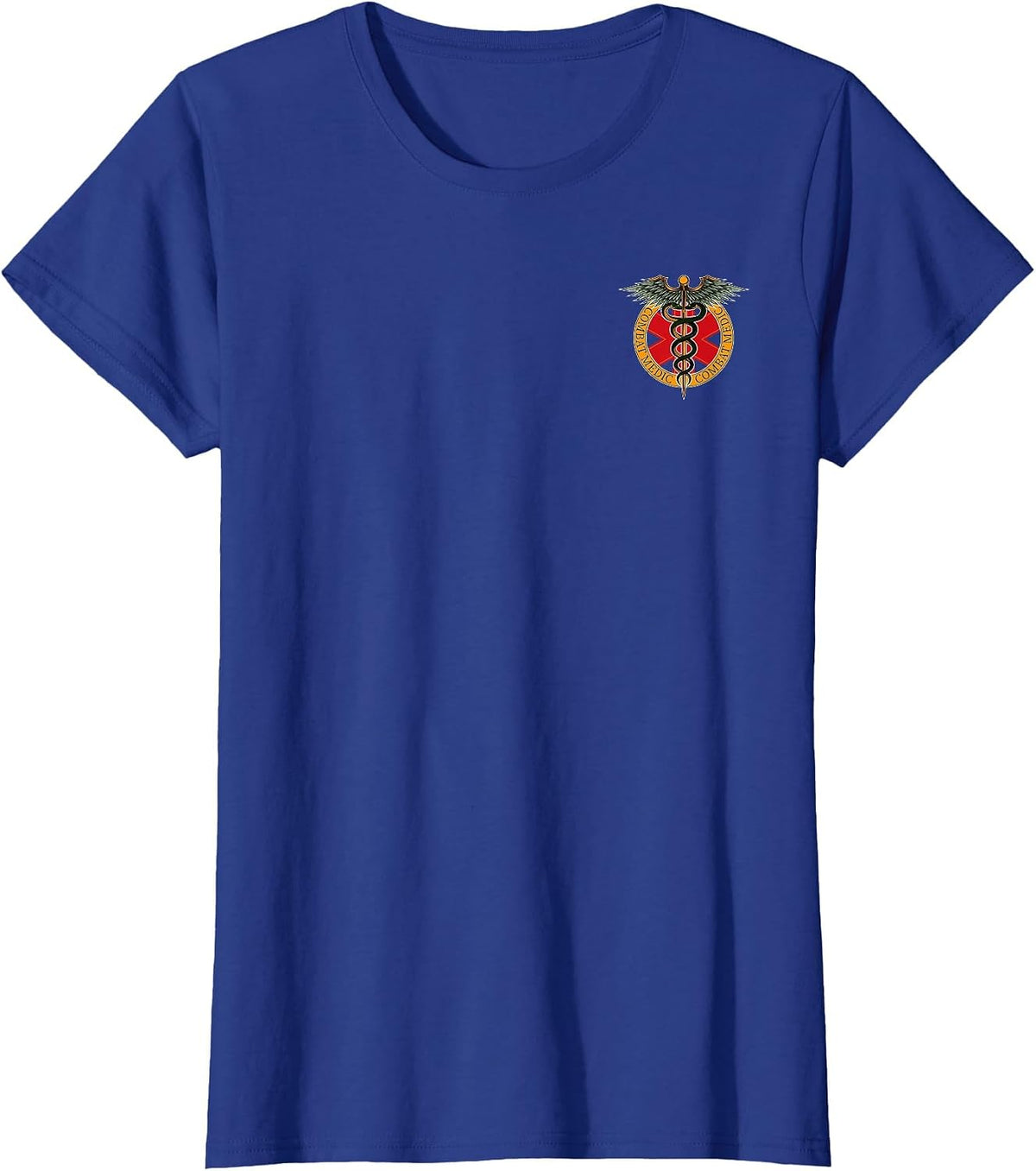 Combat Medic Soldier Veterans Veteran's Day Combat Veteran T-Shirt - Royal Blue