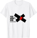 Men's You Won't Win I Realized I Was Wrong Funny Debate Sarcastic T-Shirt - White