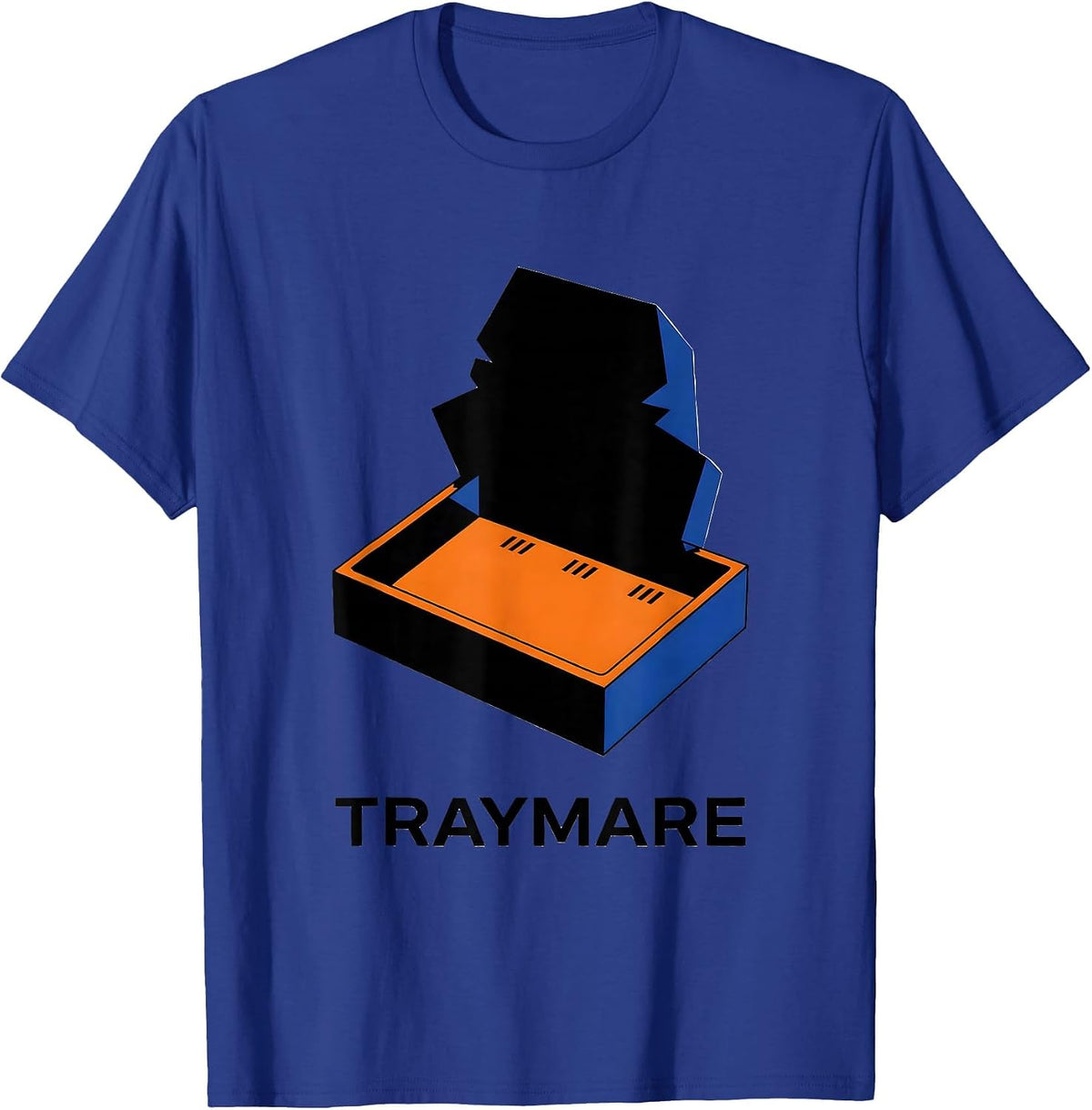 Men's Traymare Geometric Pharmacy Halloween Pharmacist Tech Crew T-Shirt - Royal Blue