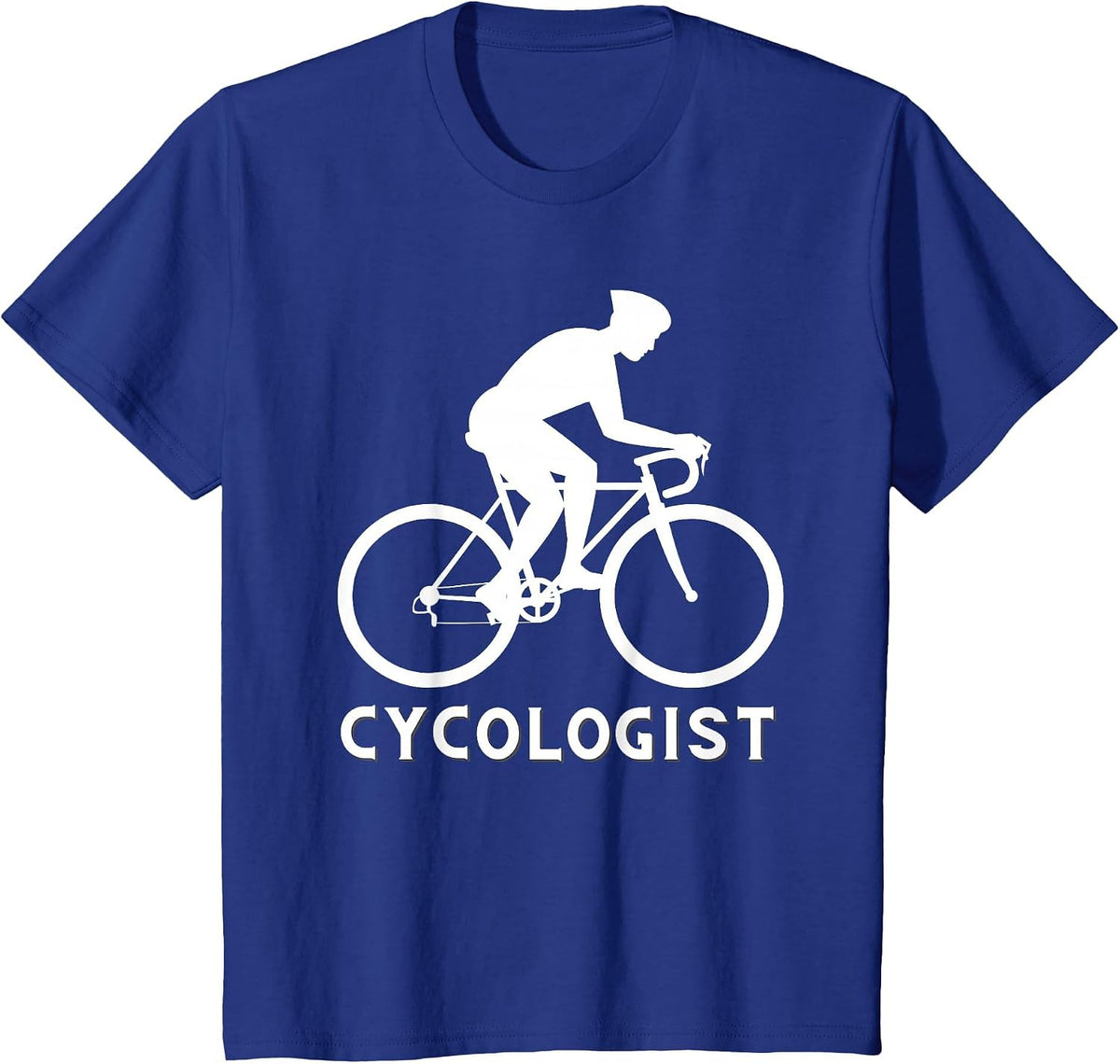 Cycologist - Funny Cycling Cyclist & Racing Bicycle T-Shirt - Royal Blue