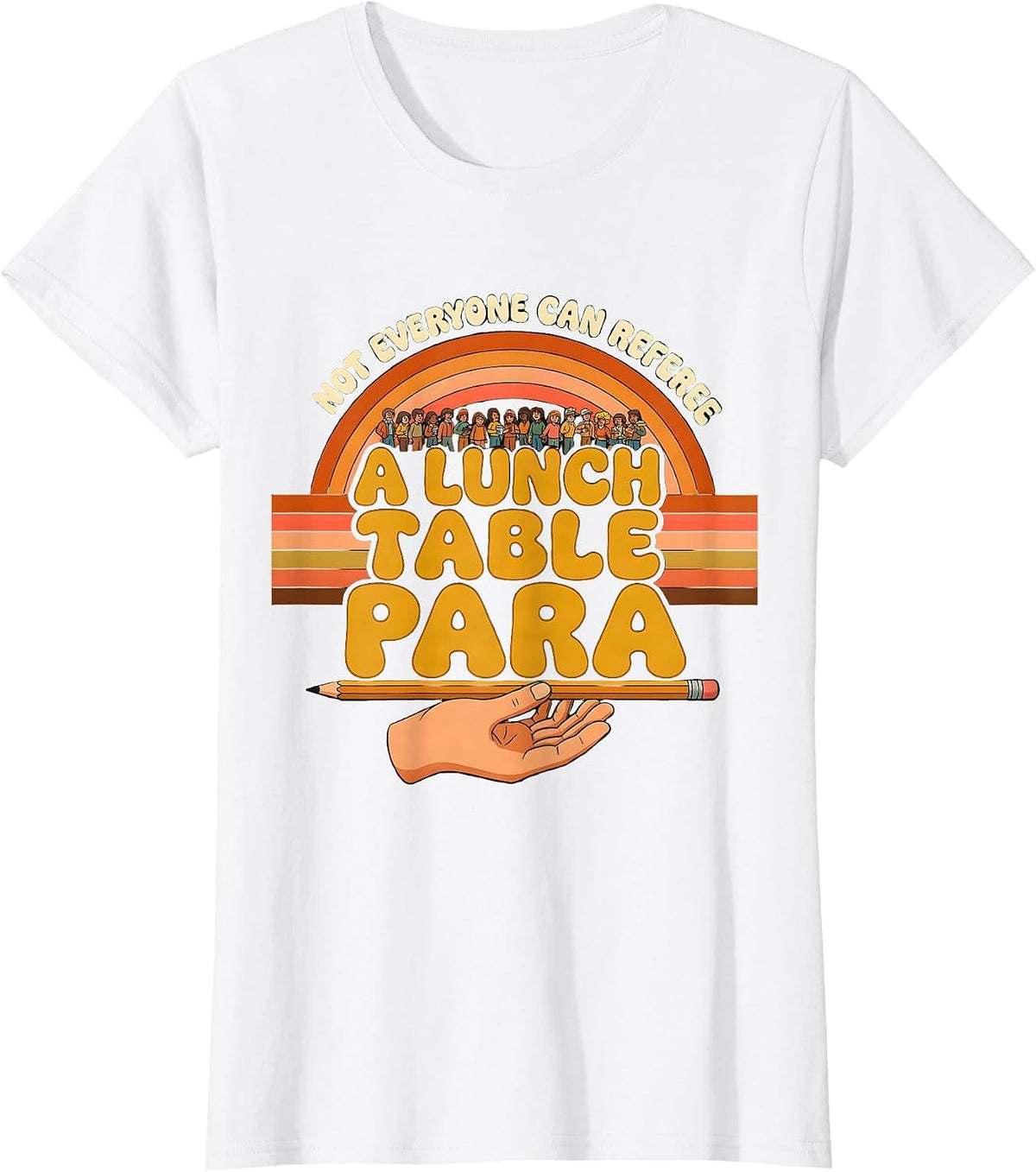 Not Everyone Can Referee A Lunch Table Para T-Shirt - White