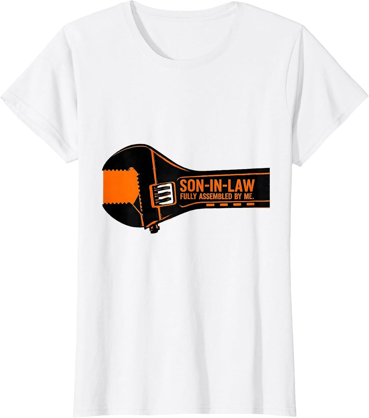 Women's Son-In-Law Fully Assembled By Me Funny Family Role Gift T-Shirt - White