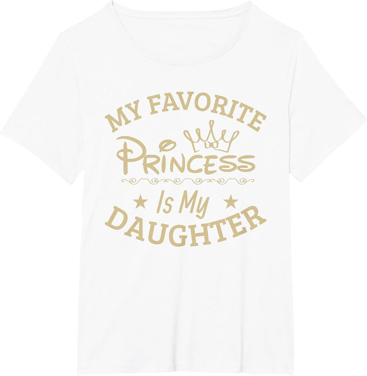 My Favorite Princess is My Daughter, Cool Moms/Cool Dad T-Shirt - White