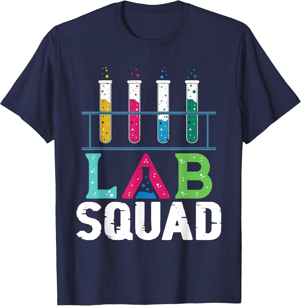 Laboratory Technician Lab Squad Shirt Medical Laboratory T-Shirt - Navy Blue