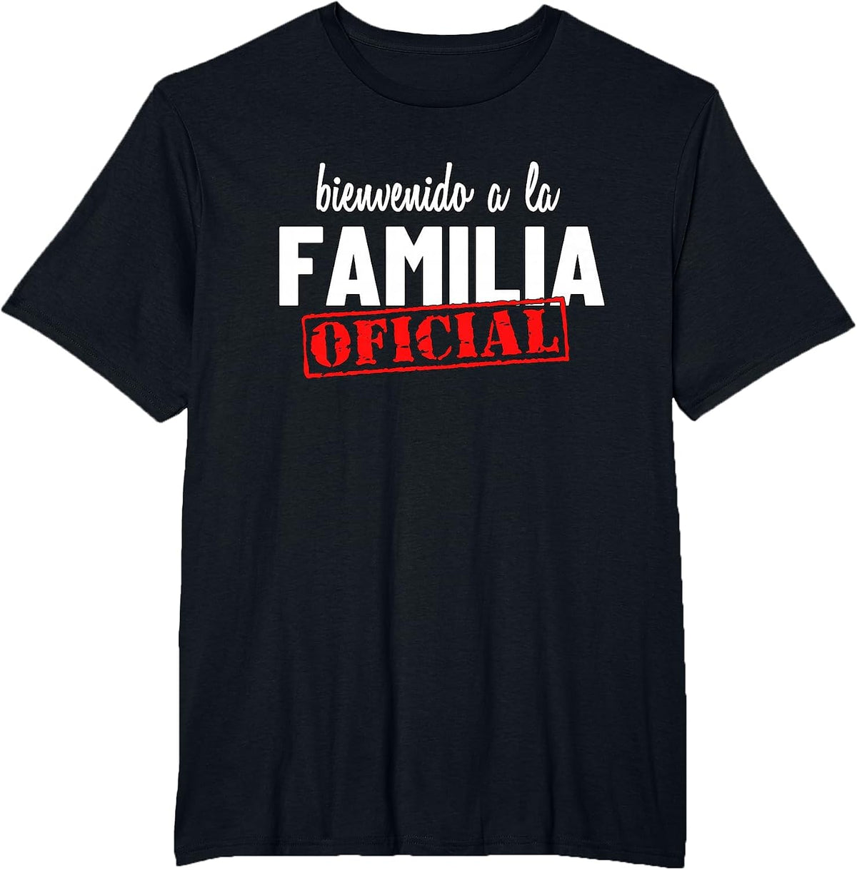 Welcome to Family Official Gift for Son-in-Law T-Shirt - Black