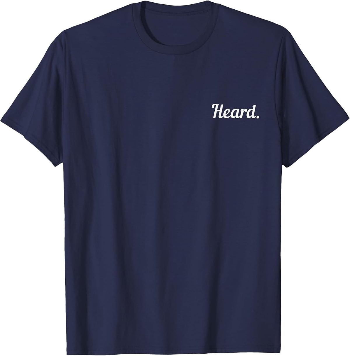 Heard Chef Restaurant Slang Culinary School Cooking T-Shirt - Navy Blue