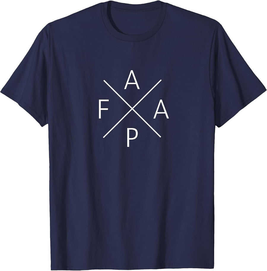 Funny Blown Mosaic Stained Fused Glass Artist AFAP T-Shirt - Navy Blue