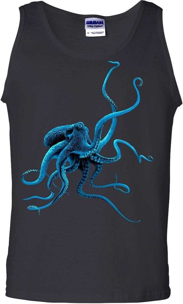 Dolphin Shirt Co Octopus Asst Colors Tank Top - Black