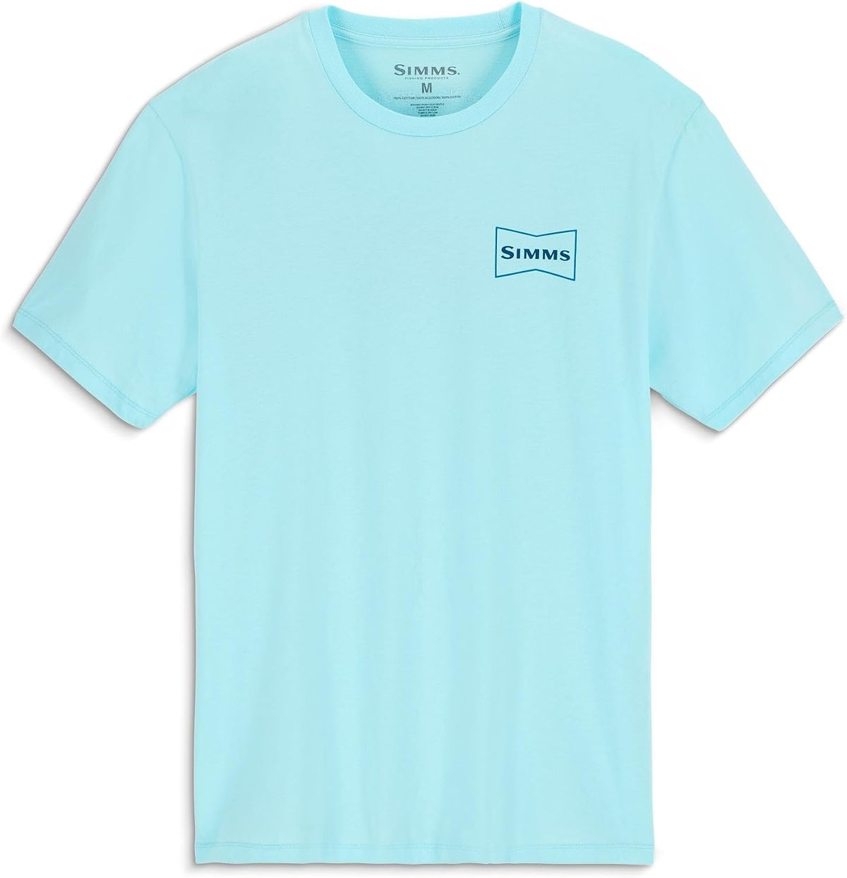 Simms Men's Salty Sign T-Shirt - Sea Breeze