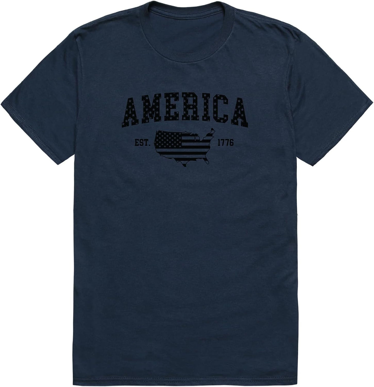 Rapiddominance America Basic Tees - Navy