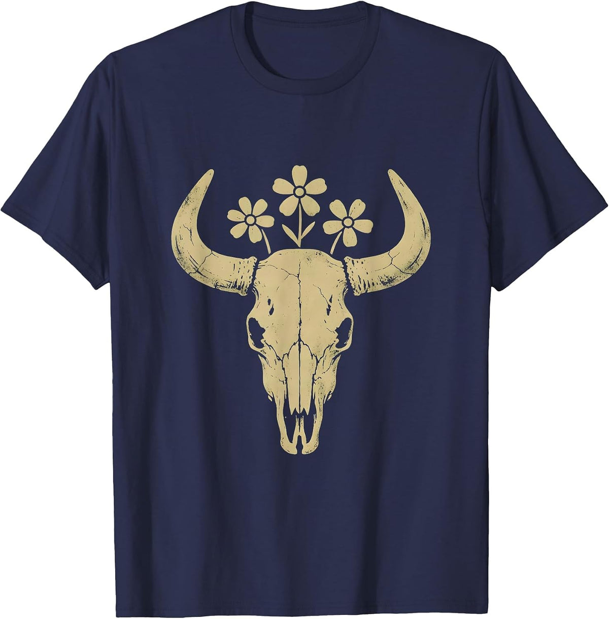 Men's Old Barn Stormy Sky Dramatic Rural Landscape T-Shirt - Navy Blue