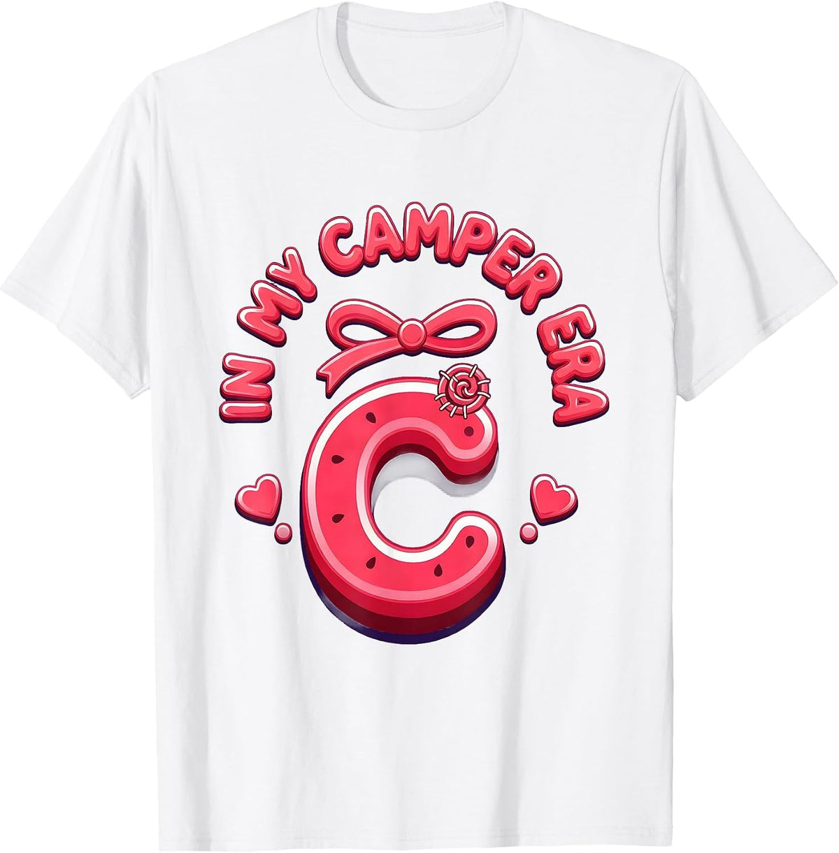 Men's In My Camper Era Retro Groovy Family Matching Gift T-Shirt - White