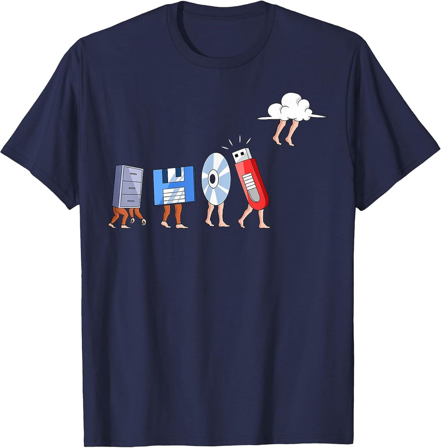 Funny Geek Programmer Nerd Developer - Computer Engineering T-Shirt - Navy Blue