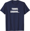Travel Loading... T-Shirt - Navy Blue