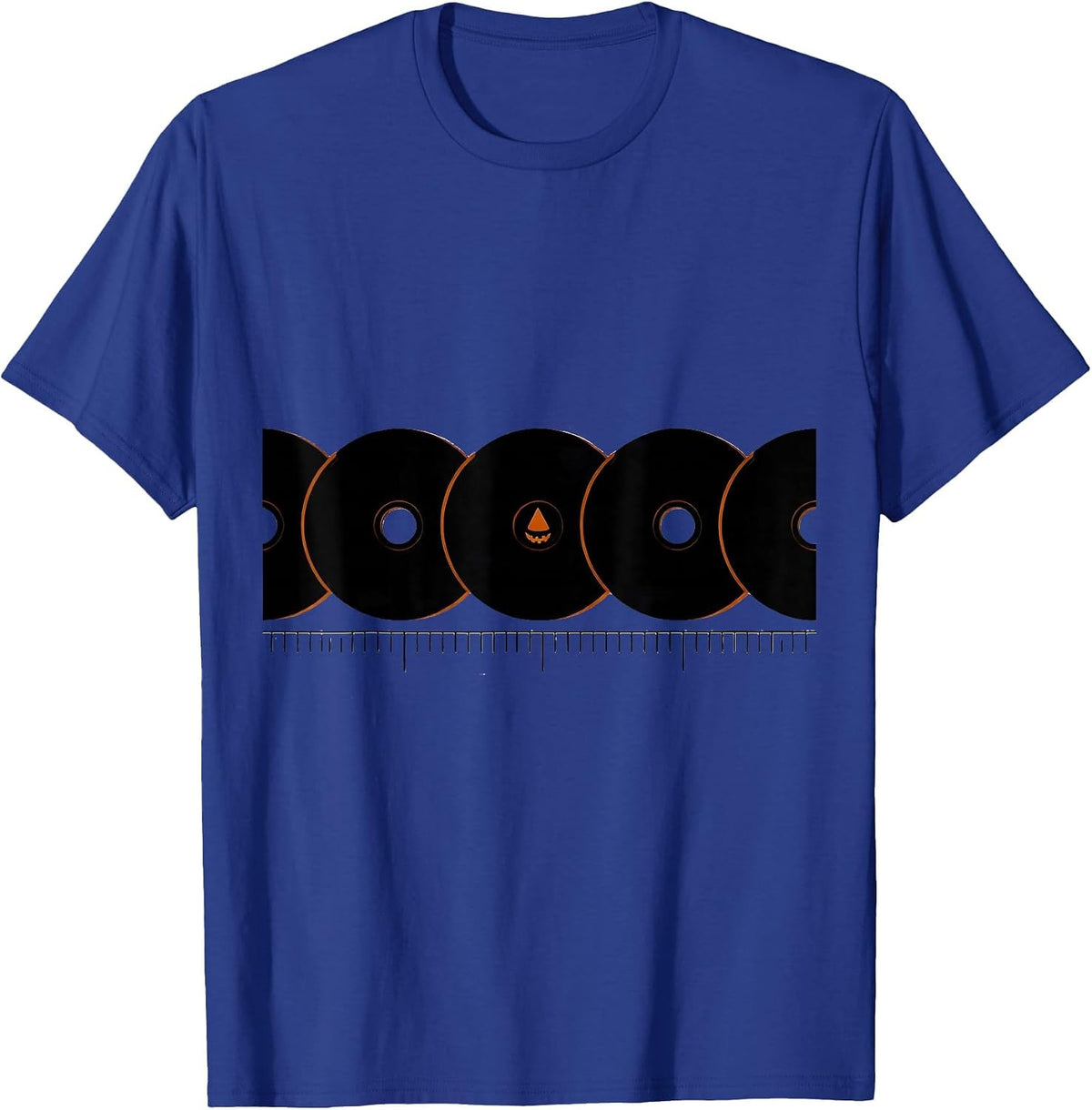 Men's Floss Spools Dental Hygienist Halloween Humor Fall T-Shirt - Royal Blue