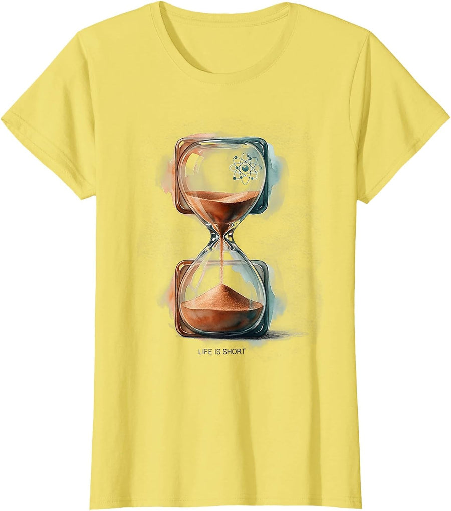 Li Fe Is Short Funny Periodic Table Chemistry Nerd Gift T-Shirt - Lemon Yellow