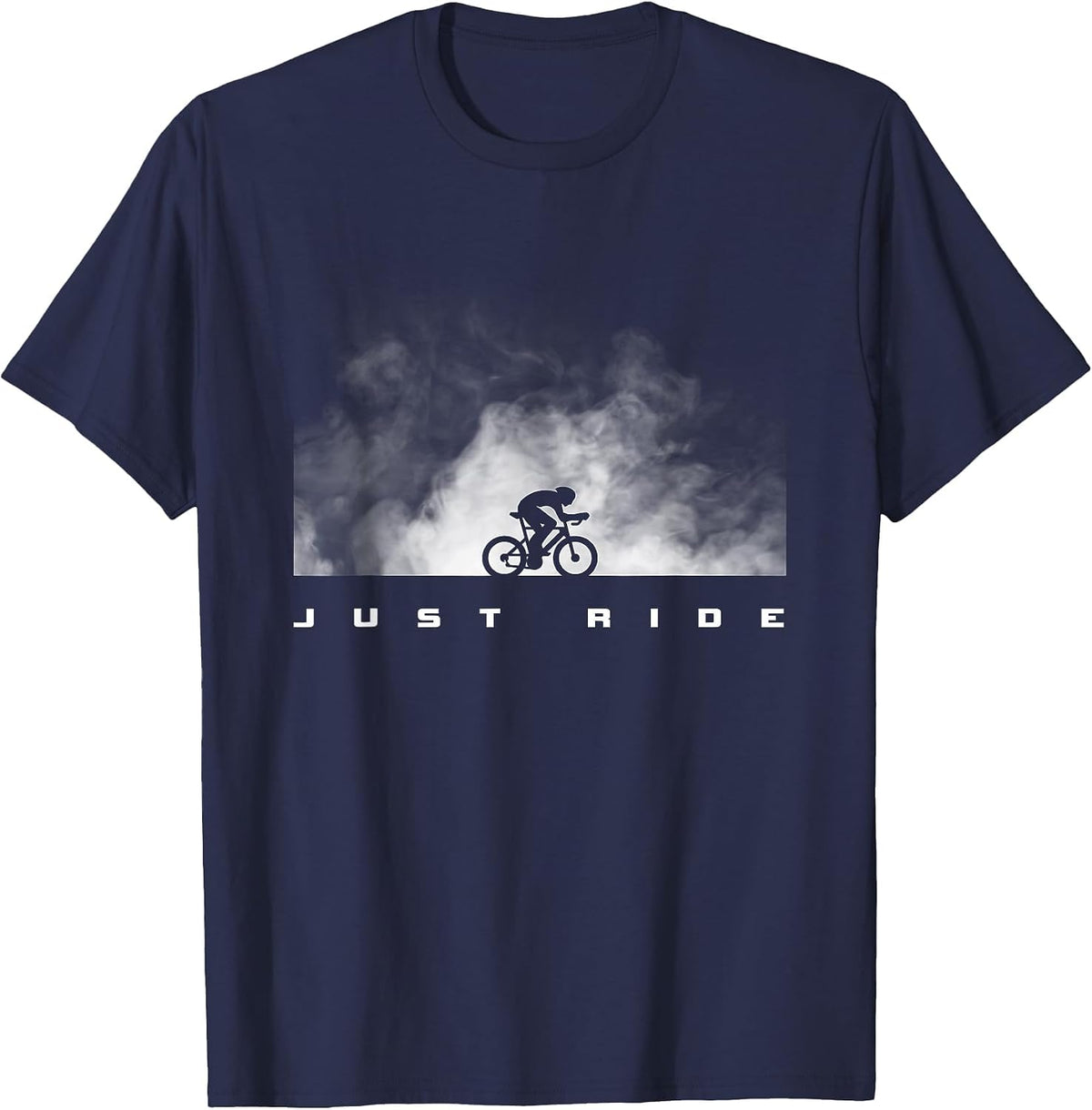 Road Biking Bicycle Cycling T-Shirt - Navy Blue