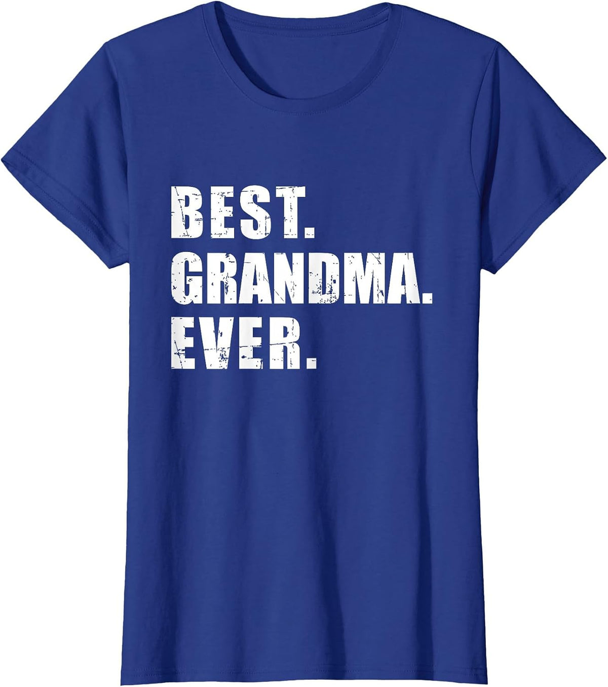 Best Grandma Ever T-Shirt - Royal Blue