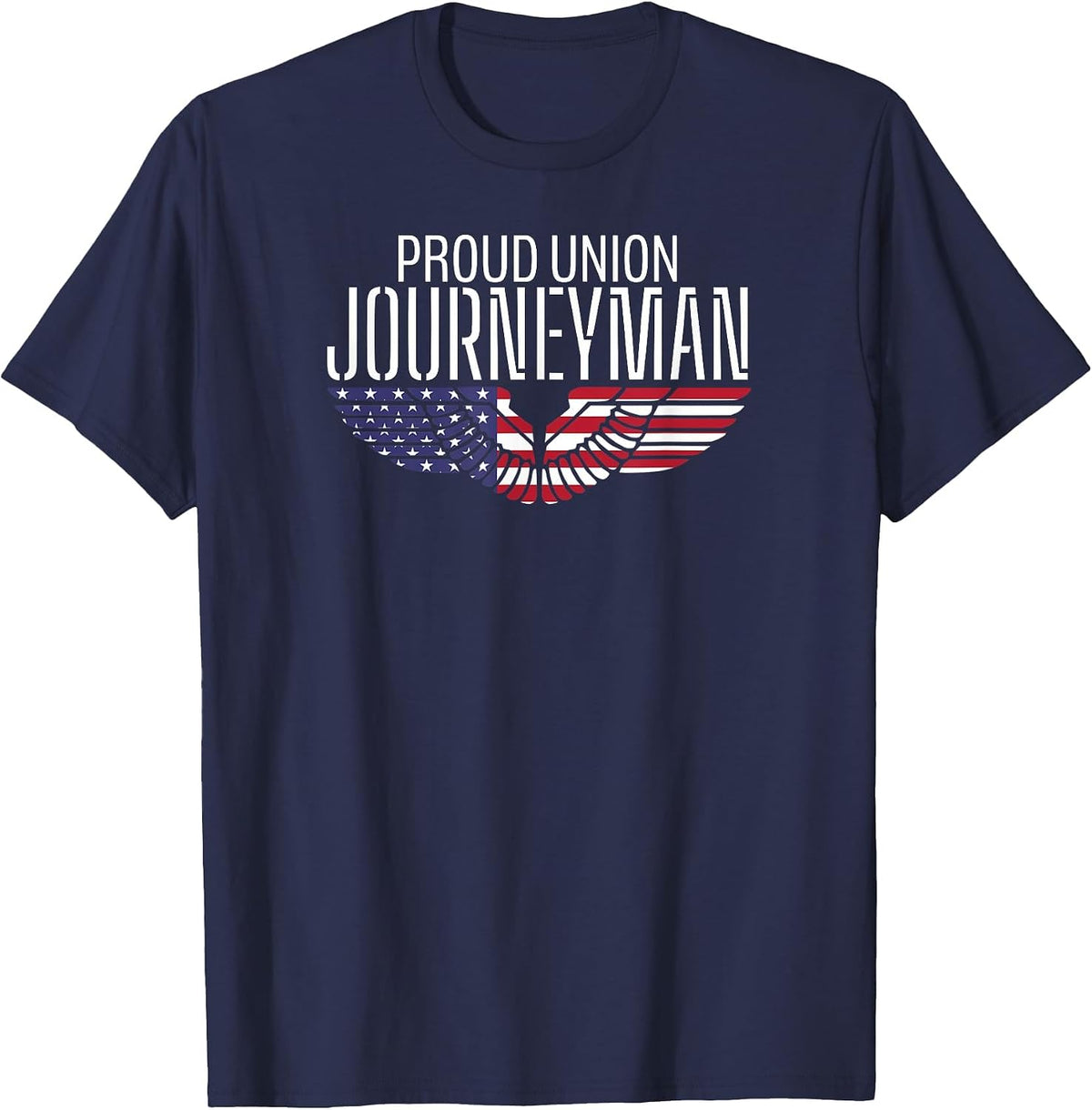 Proud Trade Union Journeyman T-Shirt - Navy Blue