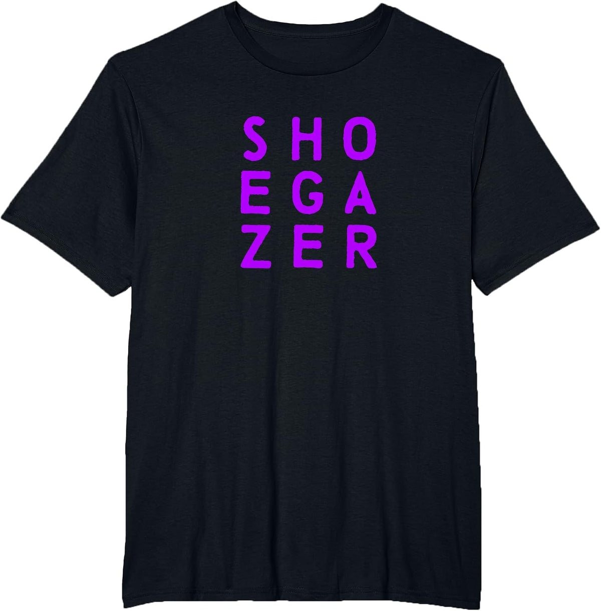 Shoegaze Tee - Garage, Noise Rock, Ambient T-Shirt - Black