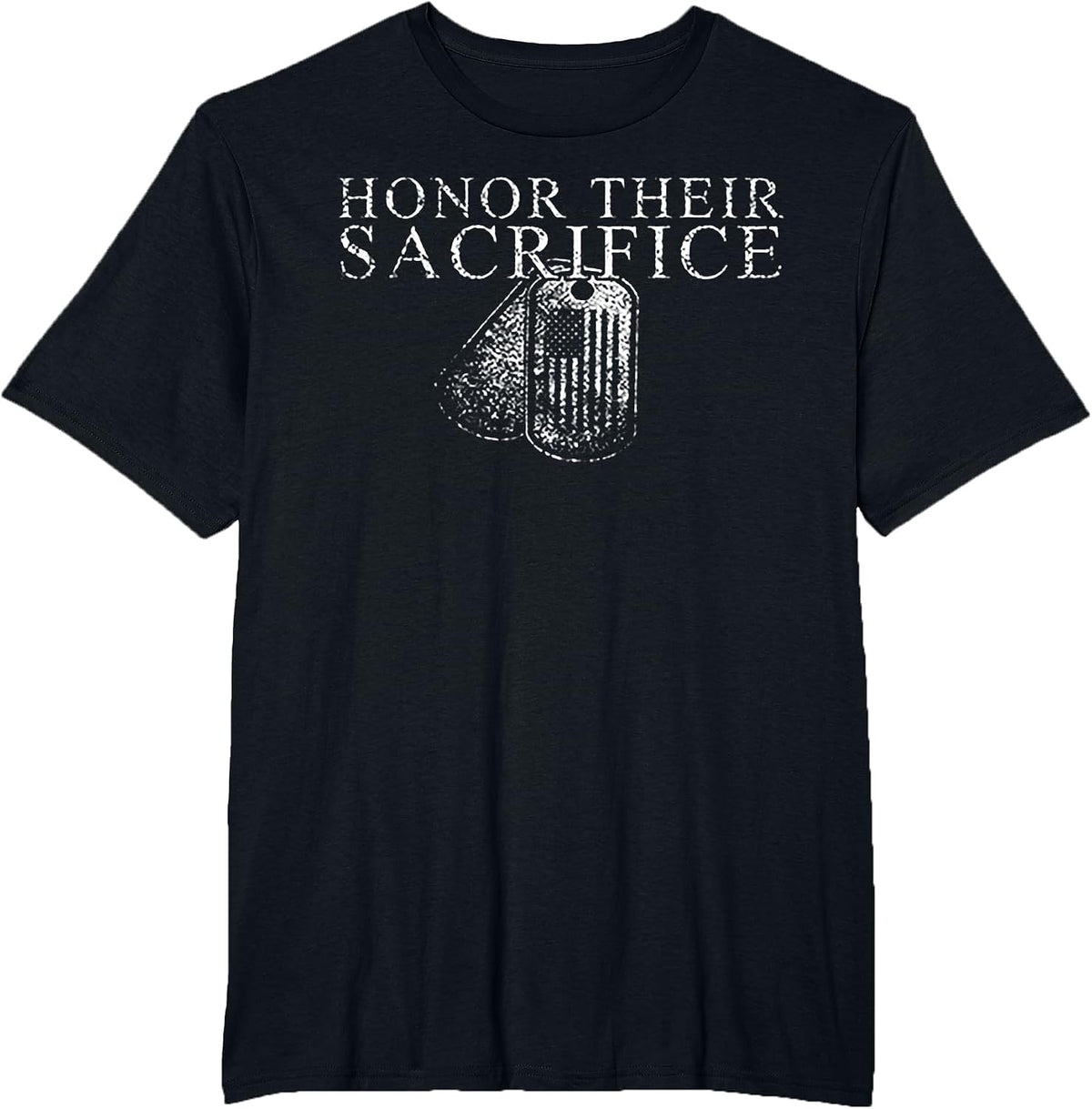 Honor Their Sacrifice T-Shirt - Black