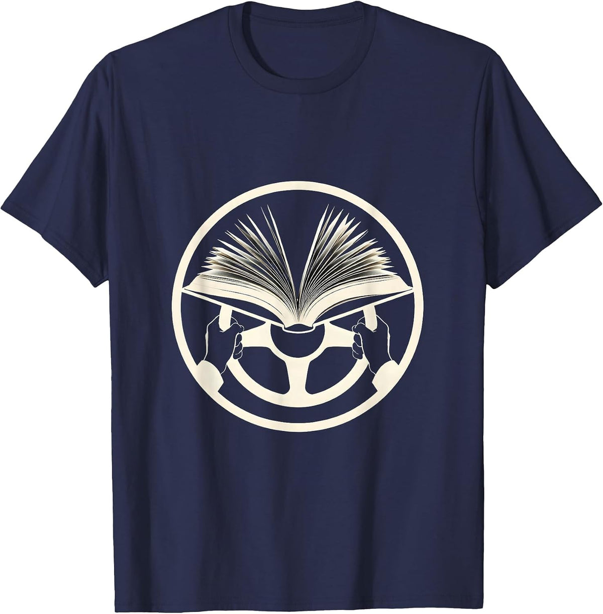 Men's Reading Is My Favorite Sport Book Lover Tee T-Shirt - Navy Blue