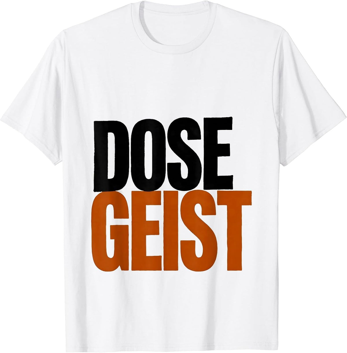 Men's Dosegeist Minimalist Pharmacy Staff Halloween Humor T-Shirt - White