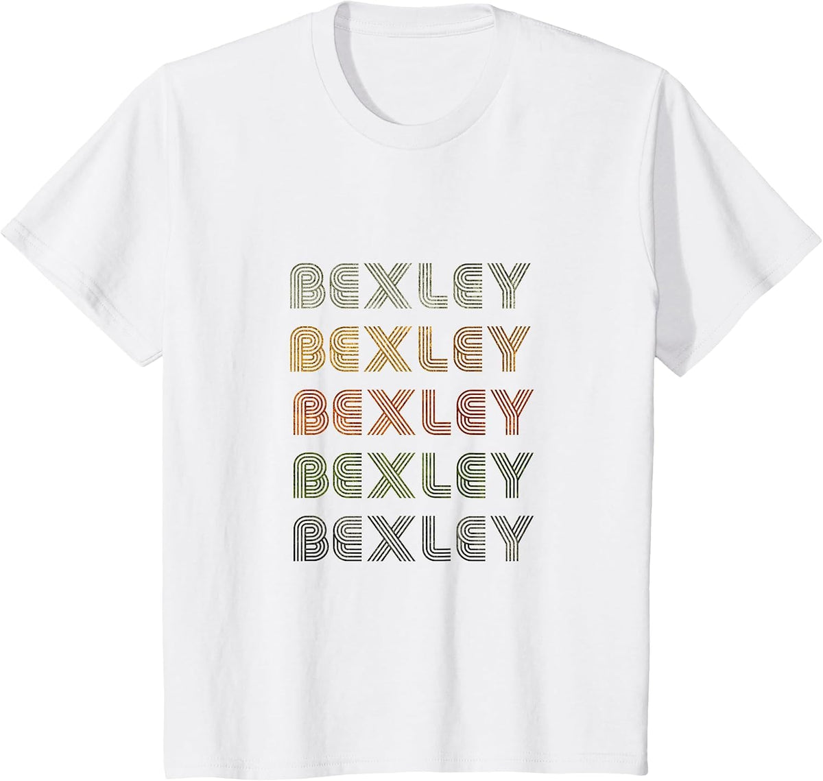 Love Heart Bexley Tee Grunge/Vintage Style Black Bexley T-Shirt - White