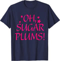 Oh, Sugar Plums Apparel T-Shirt - Navy Blue