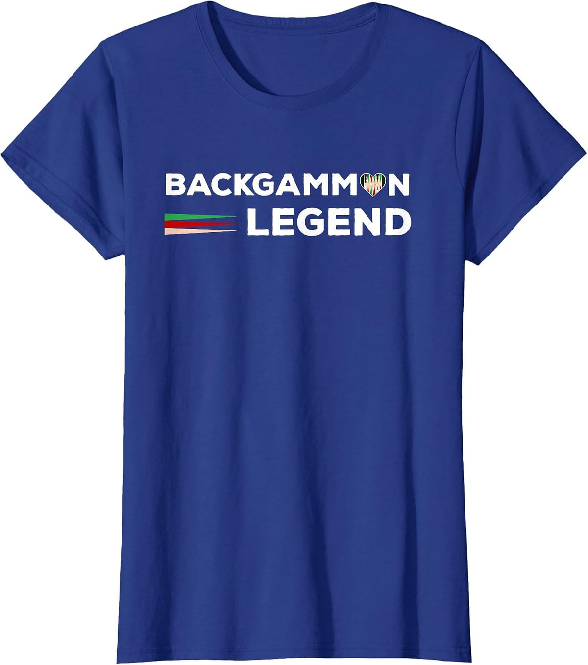 Backgammon Player Board Game Backgammon Legend T-Shirt - Royal Blue