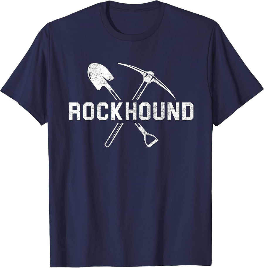 Rockhound T-Shirt - Navy Blue