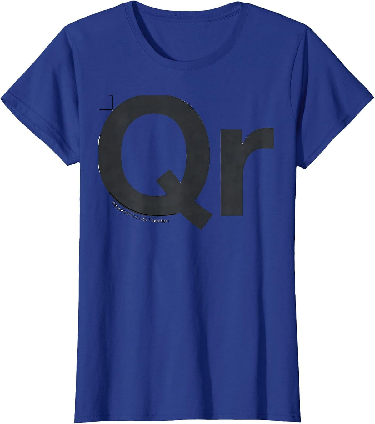 Women's Required For Lab Function Funny Chemistry Teacher Science T-Shirt - Royal Blue