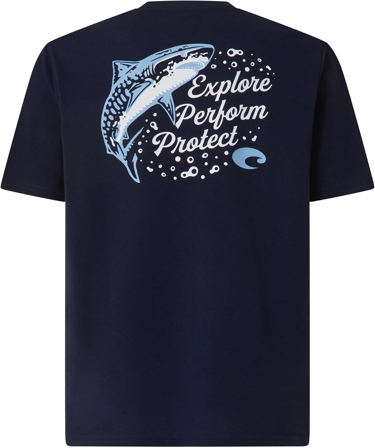 Costa Del Mar Men's Save a Shark T-Shirt - Navy