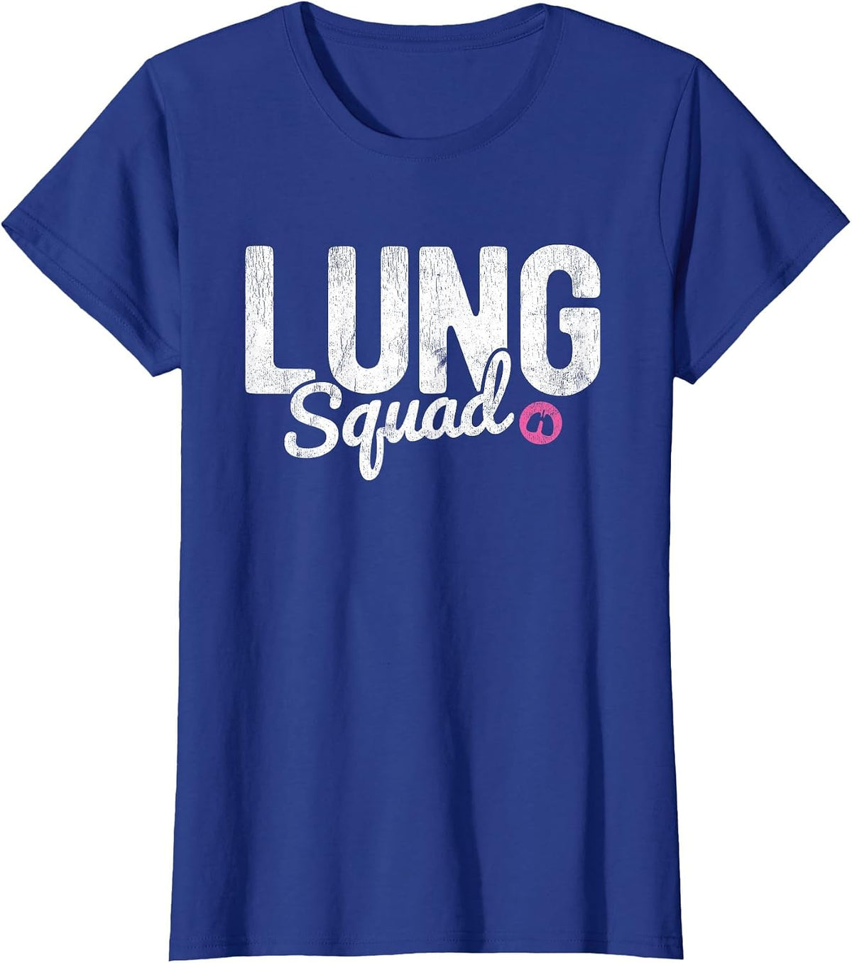 Lung Squad Respiratory Therapist T-Shirt - Royal Blue