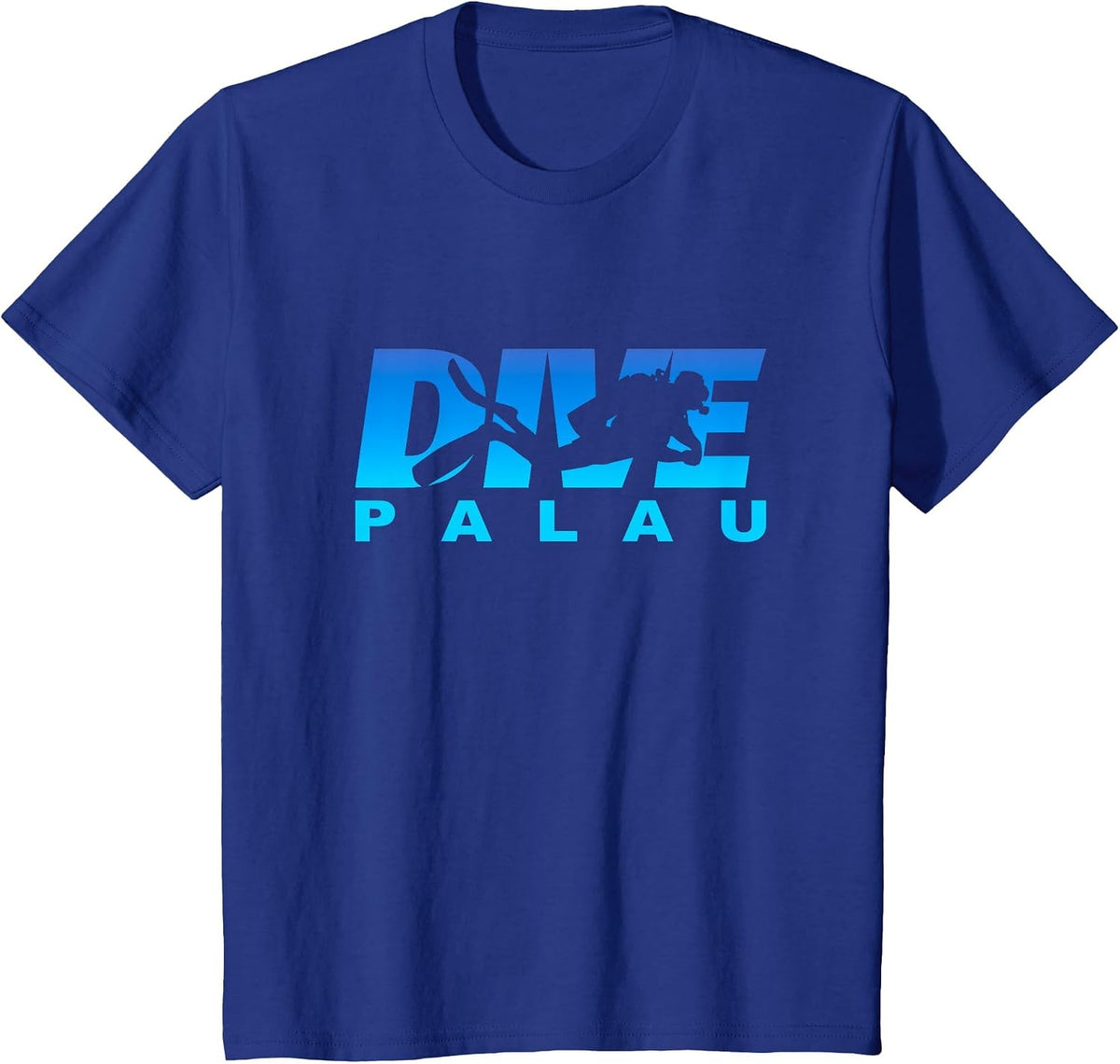 Dive Palau, Scuba Diving in Palau T-Shirt - Royal Blue