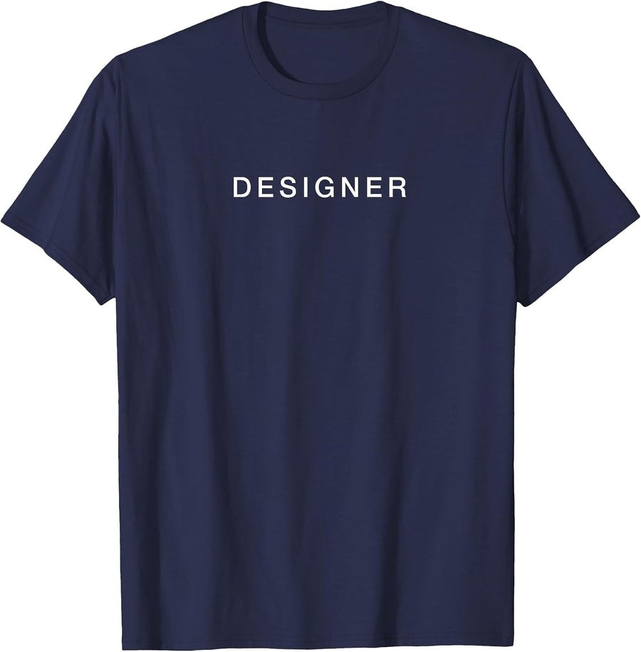 I'm a Designer for Graphic Designers Job Interior Web Artist T-Shirt - Navy Blue