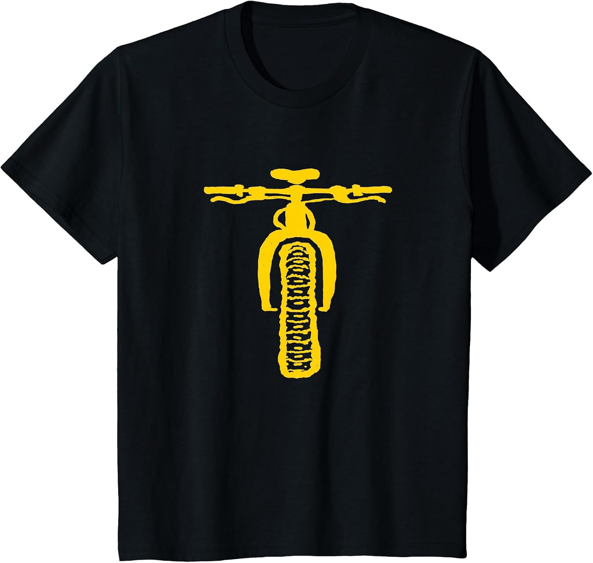 Fat Bike Mountain Bike T-Shirt T-Shirt - Black