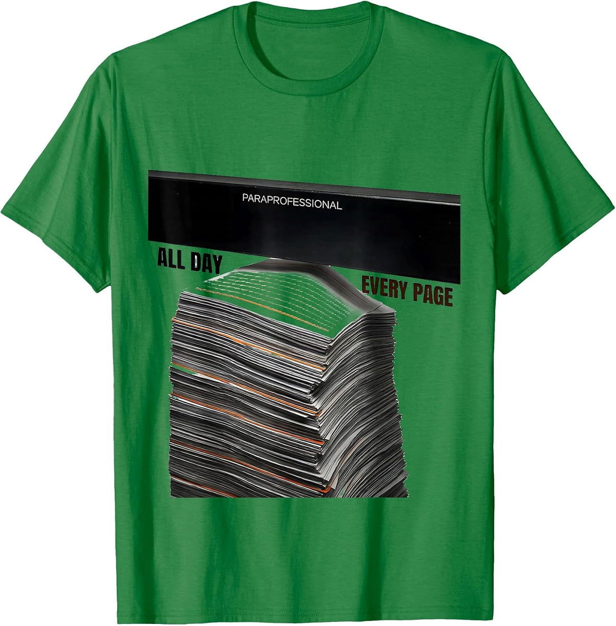 Men's Paraprofessional Signature Required All Day T-Shirt - Kelly Green