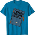 I'm Here Because You Broke The Hinge Again Mechanic T-Shirt - Sapphire Blue