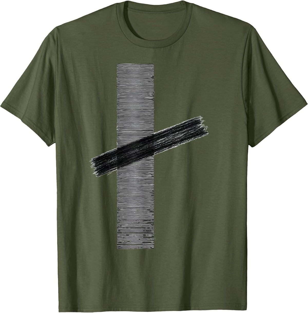 Men's Tally Count Argument Humor Sarcastic Deadpan T-Shirt - Olive Green