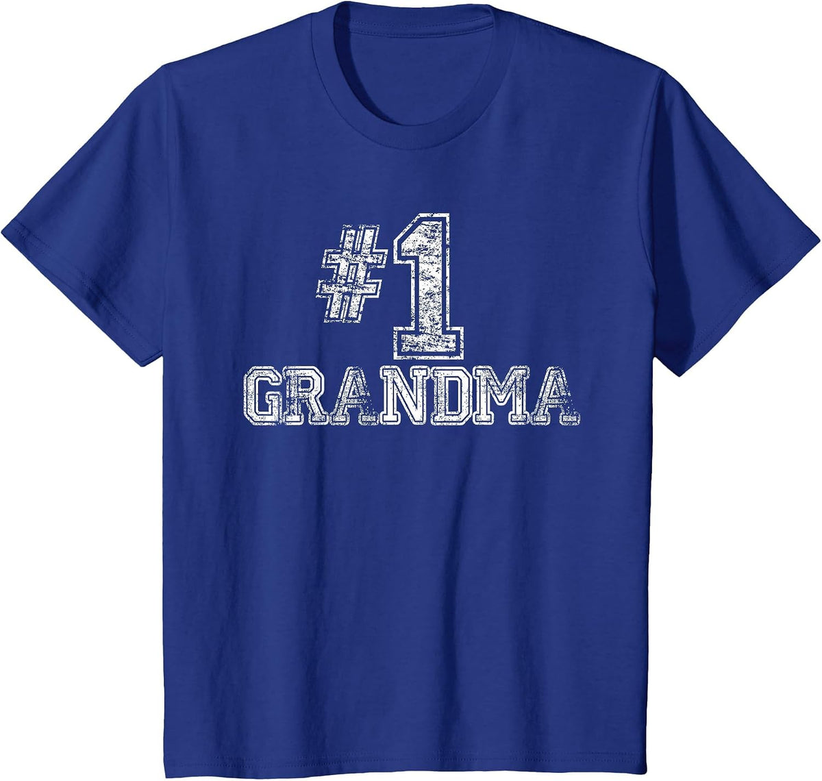#1 Grandma - Number One T-Shirt - Royal Blue