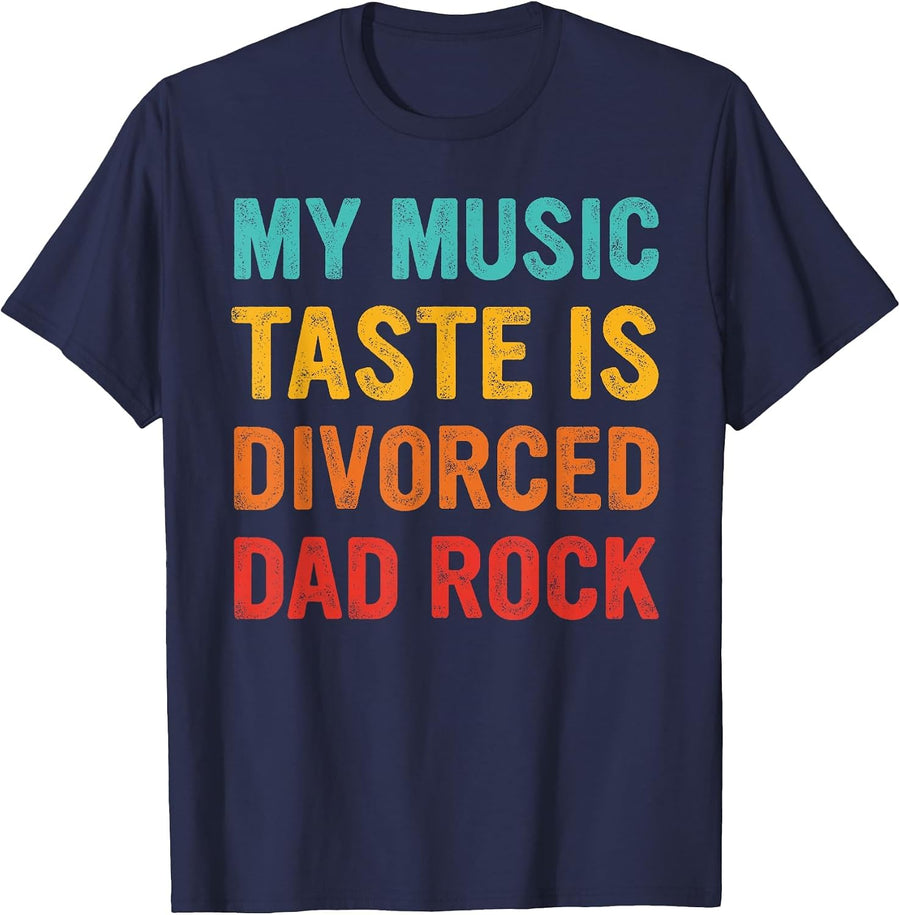 Funny Design T-Shirt - Navy Blue