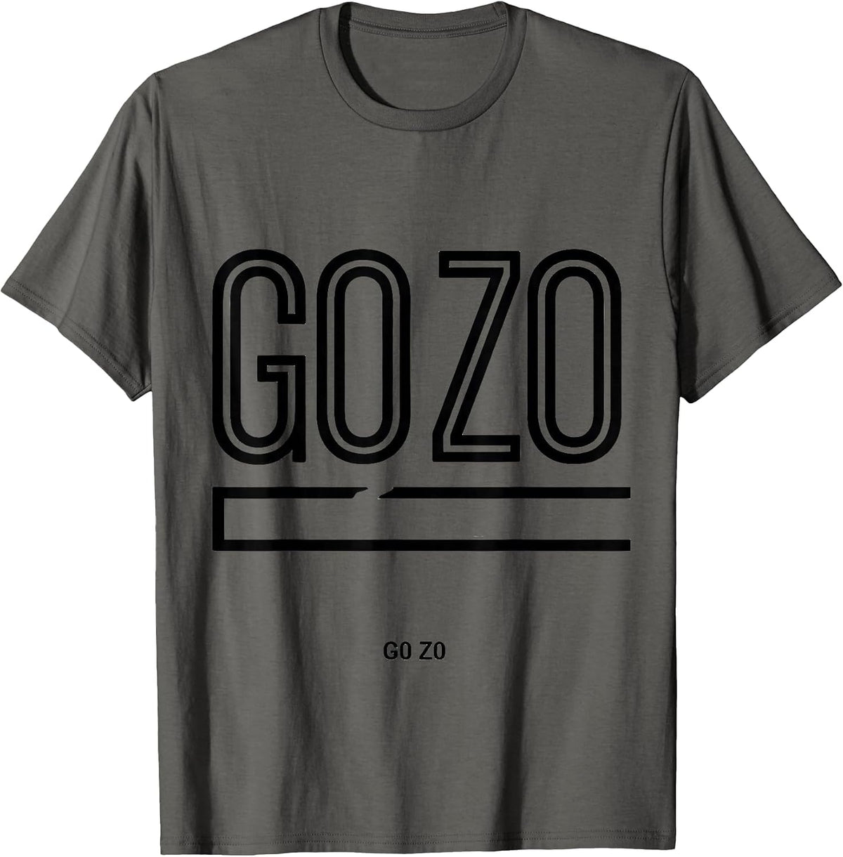G0 Z0 Line Art Aerospace Engineer CNC Machinist Programmer T-Shirt - Asphalt Grey