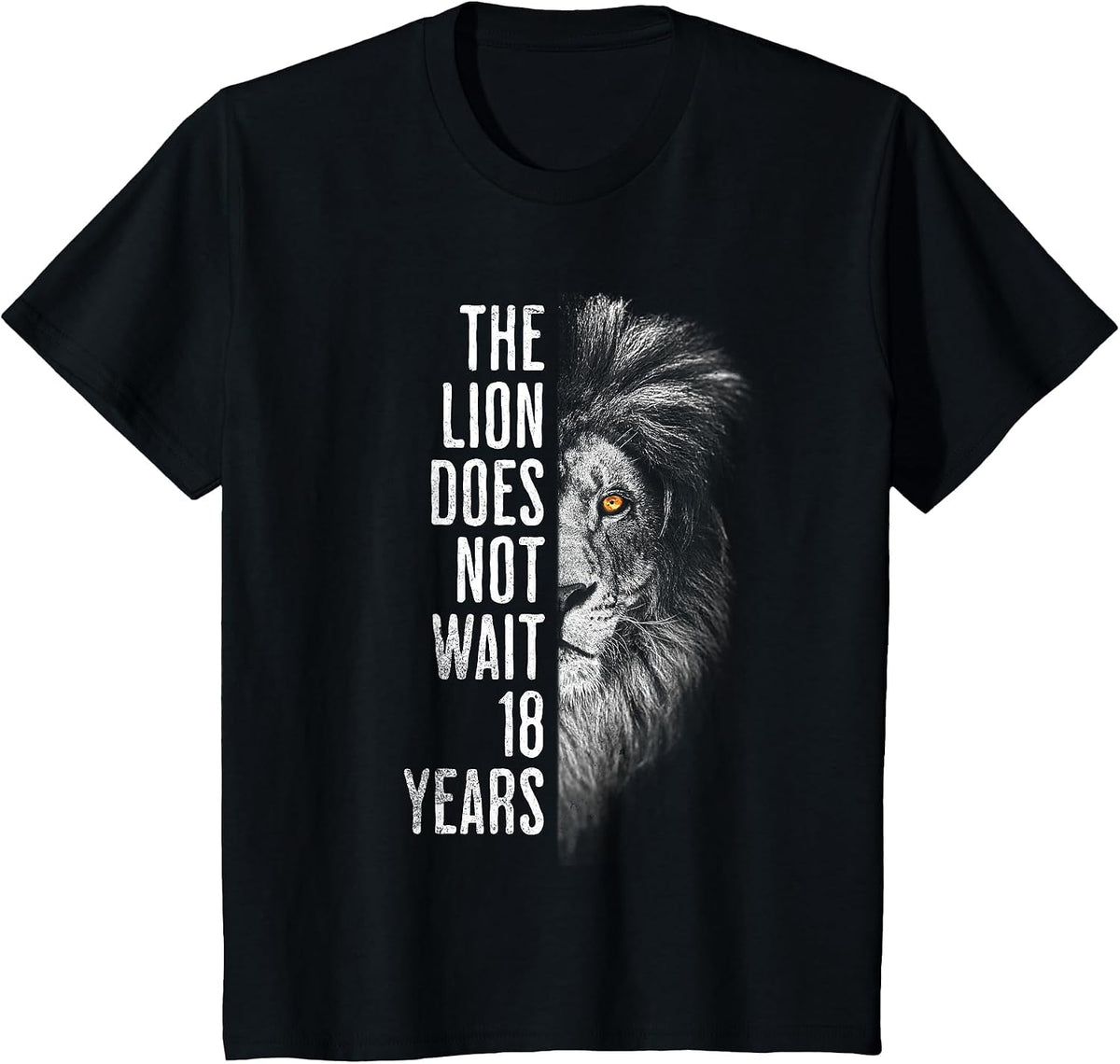 The Lion Meme T-Shirt - Black