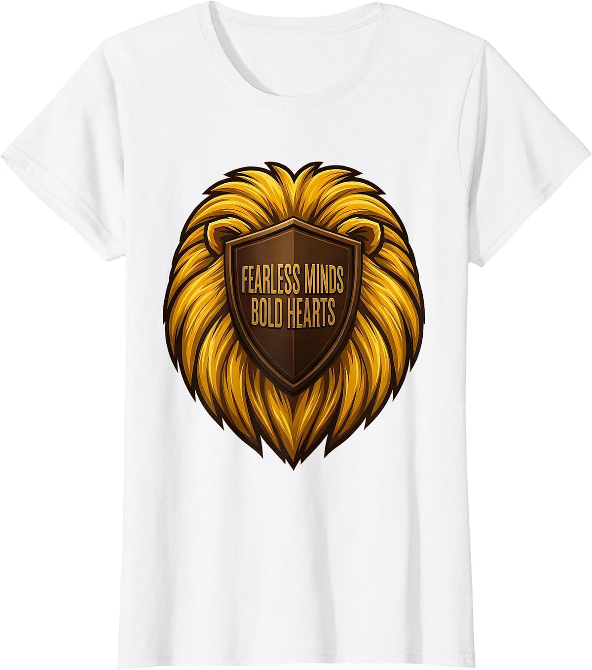 Isibindi House Fearless Minds Bold Hearts Design T-Shirt - White