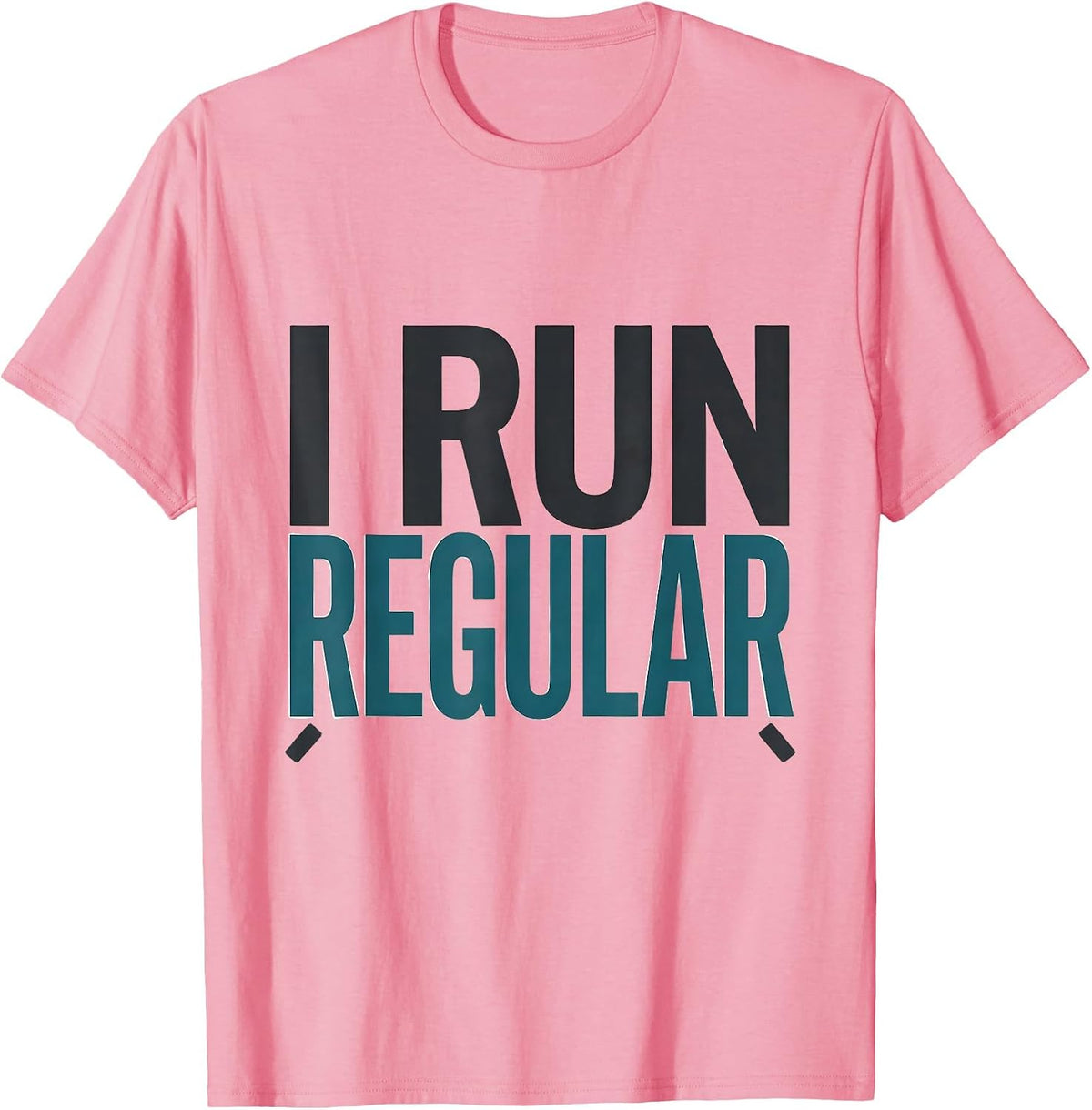 Men's I Run Regular Funny Respiratory Therapist RT Humor T-Shirt - Pink