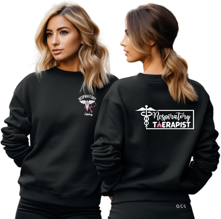 Respiratory Therapist Unisex Sweatshirt, Gift For Respiratory Therapist Shirt, RRT Sweater, Personalized Medical Shirt,