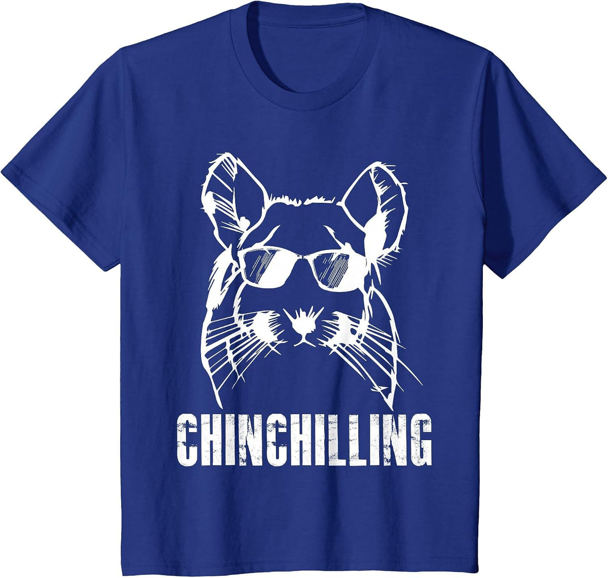 Chinchilling Chinchilla Chinchillas Wool Mouse Rodent T-Shirt - Royal Blue