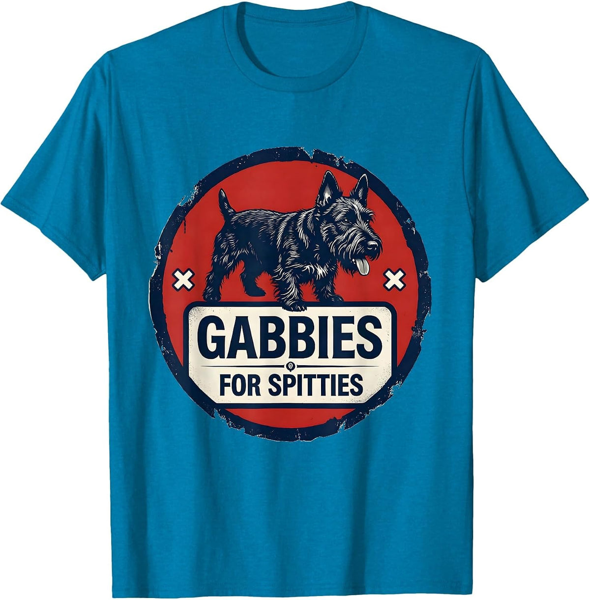 Gabbies For Spitties Funny Vet Tech Veterinary Medicine T-Shirt - Sapphire Blue