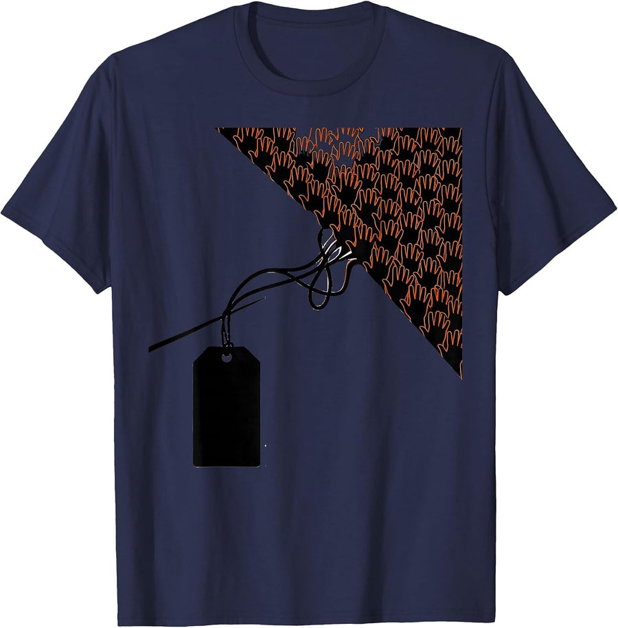 Slack Line Para Humor Minimalist Paraprofessional Gift T-Shirt - Navy Blue